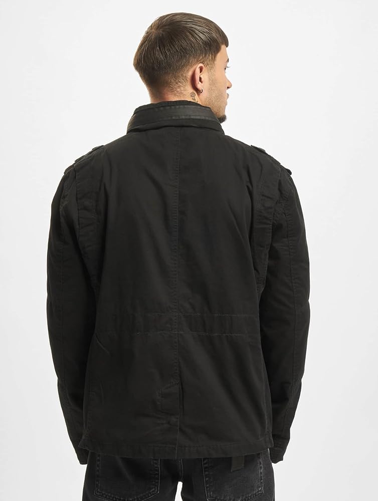 Brandit Britannia Jacket Black Size S at Amazon Men's